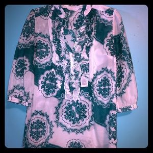 NY&Co. Tunic Style Boho Dress Shirt